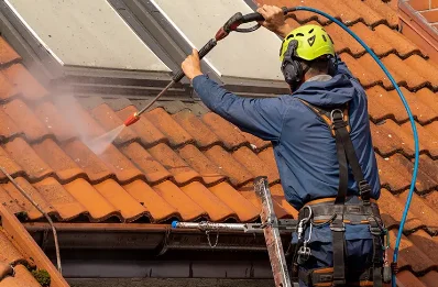 Démoussage et hydrofuge de toiture à Ossages